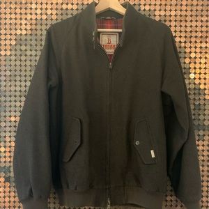 Baracuta G9 Brown Wool Harrington Jacket